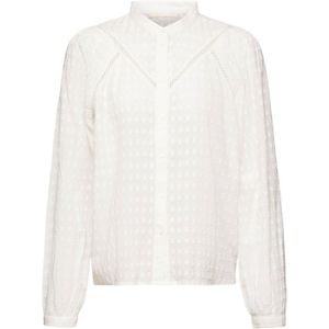 ESPRIT geweven blouse met open detail wit