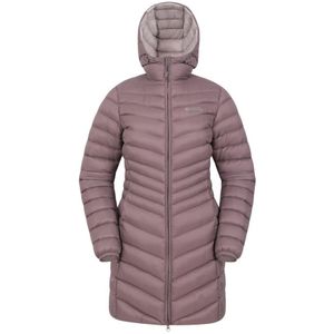 Mountain Warehouse Dames/Dames Florence Lange Gewatteerde Jas (Rose) - Maat 36