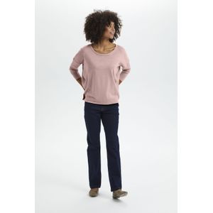 Saint Tropez, Dames, Truien, Roze, Maat: L Viscose,