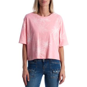 Dames oversized T-shirt met korte mouwen 866972