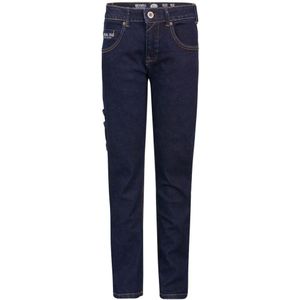 Petrol Industries - Jongens Rockwell Tapered Fit Denim Cooper - Blauw - Maat 6J / 116cm