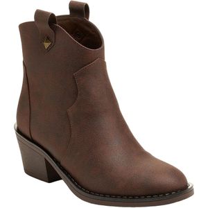 Rocket Dog Dames/Dames Yolanda Enkellaarsjes (Chocolade)