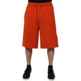 Dolce & Gabbana - Bermuda Shorts - Rood - Relaxed Fit
