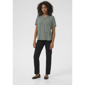 Blouse - Grape Leaf - Regular Fit - Korte Mouwen