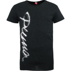 Puma - 822354 02 - Oversized T-shirt - Houtskool - Korte Mouwen