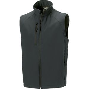 Russell Heren 3 Laags Zacht Schaaltje Giletjasje (Titanium)