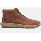 Timberland - Windsor Park Mid Lace-Up Boots - Oranje - Waterproof Leder