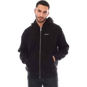 Levis Heren Headline Logo Full Zip Relaxed Fit Hoodie (Marine)