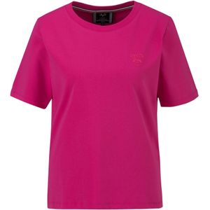 19V69 ITALIA - Bella - Shirt - Donkerroze - Kwartmouw