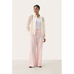 Casual broek Classic fit Lotus pink