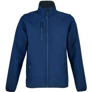 SOLS Dames/Dames Falcon Softshell gerecyclede Soft Shell jas (Afgrond blauw)