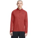 Under Armour - Tech Textured Half-Zip Top - Oranje - Heren