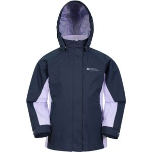 Mountain Warehouse Shelly Waterdichte Jas voor Kinderen/Kinderen (Marine)