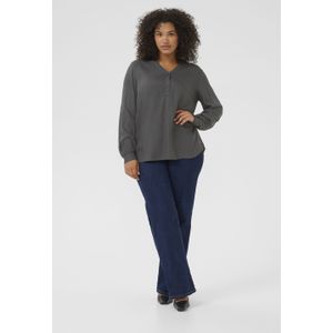 Blouse met lange mouwen Regular fit Black Oyster