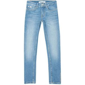 Girl's Calvin Klein Junior Mid Rise Skinny Jeans In Denim - Maat 10J / 140cm