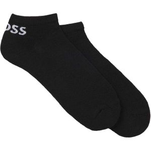 Boss Enkel sokken voor volwassenen (pak van 2) (Zwart)