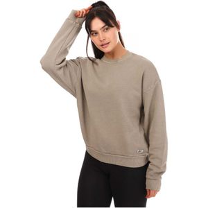 Women's Reebok Natural Dye Crewneck Sweatshirt In Grey - Maat 36