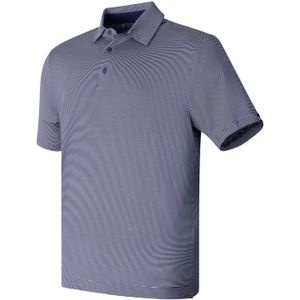 Under Armour Heren Playoff 3.0 Micro-Stripe Poloshirt (Midnight Navy/Downpour Grijs/Zwart)