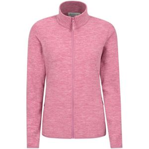 Mountain Warehouse Dames/Dames Snowdon II Melange Full Zip Fleecejack (Roze)