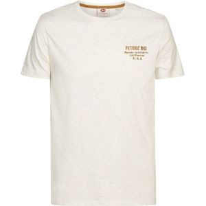 Petrol Industries - Heren Fresno T-Shirt - Wit