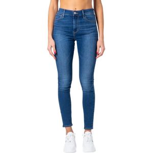 Levi's 720 superskinny jeans met hoge taille voor dames, denimblauw