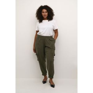 Casual broek Loose fit Forest Night green