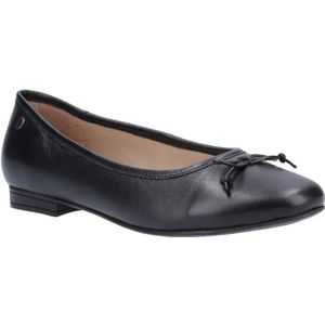 Hush Puppies Dames/dames Naomi Slip On Leren Balletpomp (Zwart)