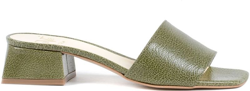 19v69 Italia - Heeled Mules - Groen - Leer