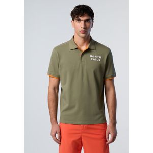North Sails Polo overhemd Met gestreepte kraag