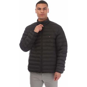 Tommy Hilfiger Heren Recycled Verpakbaar Gewatteerd Jasje (Zwart)