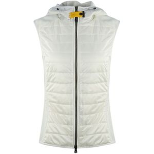 Parajumpers Nicky Off White Hooded Gilet