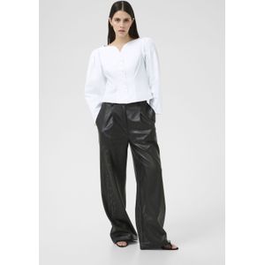 Karen by Simonsen, Dames, Blouses & Shirts, Wit, Maat: M Katoen,