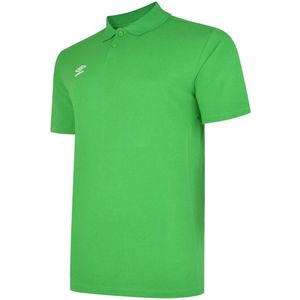 Umbro Heren Essential Poloshirt (Smaragd/Wit)