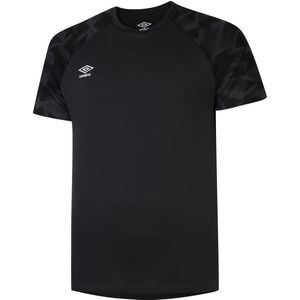 Umbro - Atlas - Kindertrui - Koolstof/Zwart - 100% Polyester, Ademend, Lichtgewicht