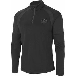 Umbro - PTF Top - Zwart - Lange Mouw - 1/4 Zip Up - Heren