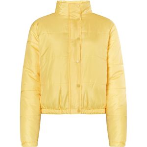 Mymo - Licht gewatteerd blousonjack - Lichtgeel - Dames
