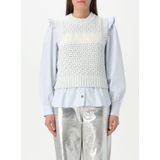 Ganni Gebreid Katoenen Vest