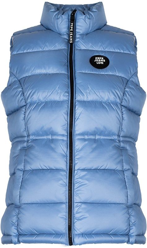 Pepe Jeans - Gewatteerd Vest - Zwart - Polyester