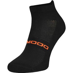 Merinowol hardloopsokken | Comodo | Lichtgewicht gedempte enkelsportsokken voor heren en dames - Zwart