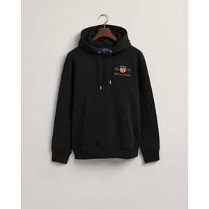 Gant - Medium Archive Shield - Hoodie - Zwart