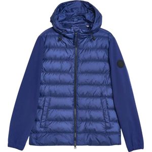Gant Heren Mixed Softshell donsjack (Marine)
