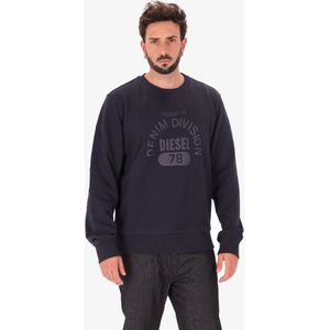 DIESEL - Sweatshirt - Smoky Blue - Lange Mouw