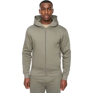 Duck and Cover Heren Chemtars Full Zip Hoodie (Groene leisteen)
