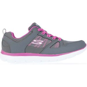 Skechers Summits New World Sneakers - Dames - Houtskool - Maat 38