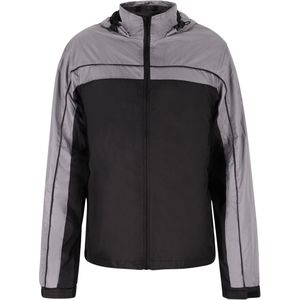 MO Tussenjas  grijs / zwart