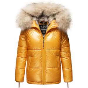 Navahoo - Tikunaa - Dames Winterjas - Metallic - Pufferjack