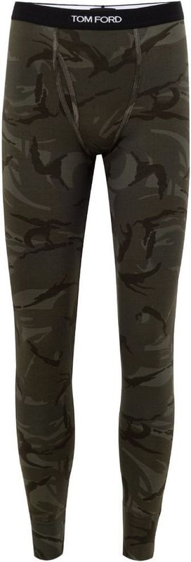 Camo Katoenmengsel Broek
