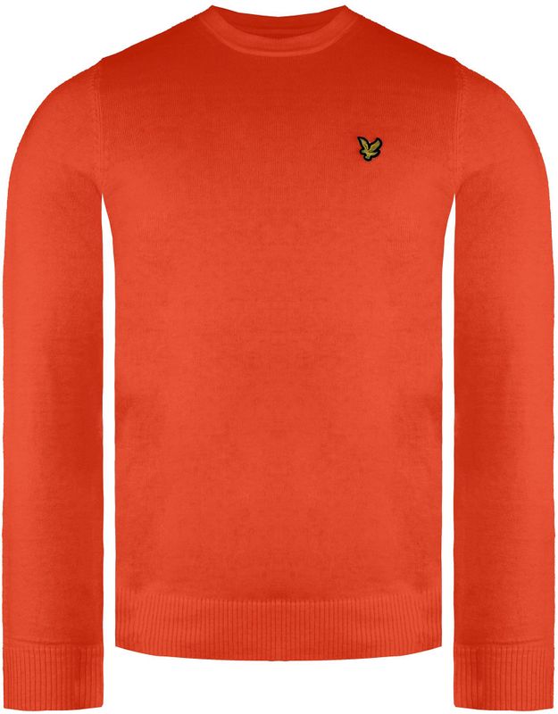 Lyle & Scott - Merino - Heren Trui - Oranje
