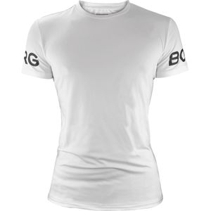 Björn Borg - Heren High Performance Korte Mouwen T-Shirt - Wit