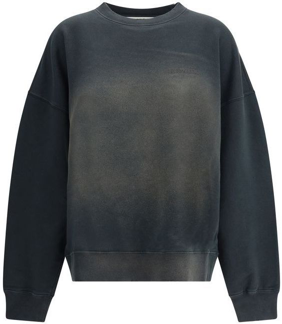 Golden Goose - Oversized Sweatshirt - Katoen - Vintage Washed - Geborduurd Monogram